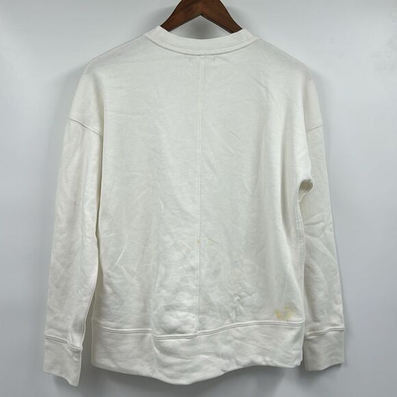 Madewell Au Revoir Crewneck Sweatshirt Small New With Tags - Picture 5 of 6